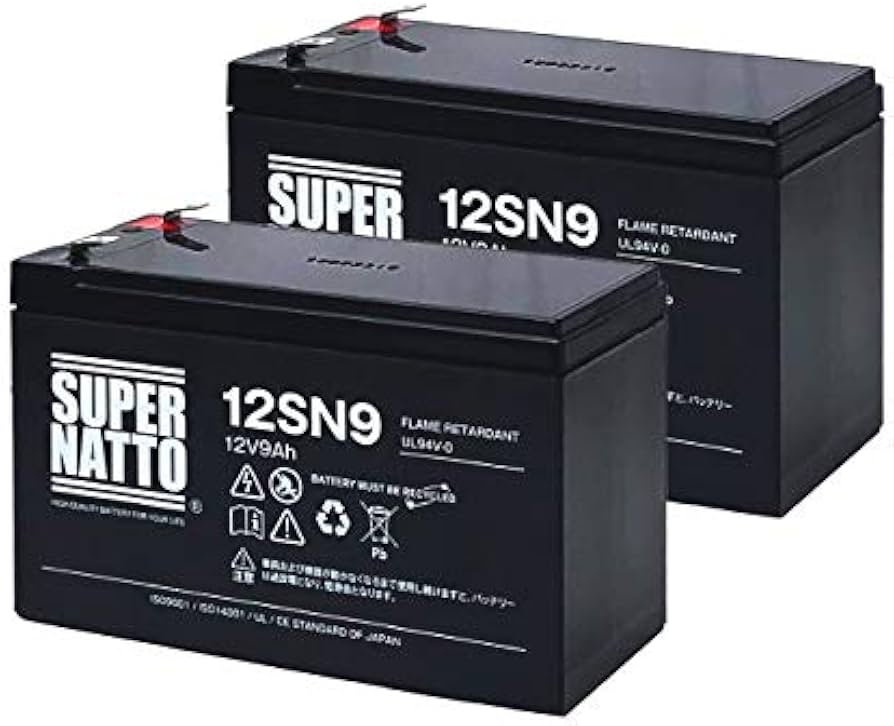 supponnabe専用12本セット SUPER NATTO バイク用バッテリー SB7-A YB7-A互換 コスパ最強 総